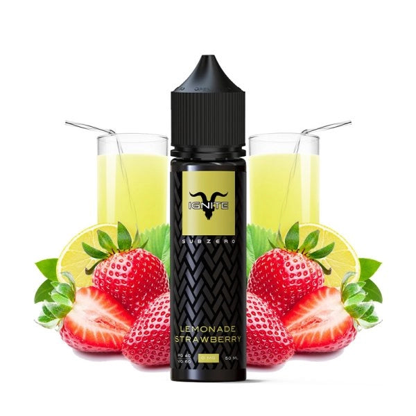 Lemonade Strawberry 0mg 50ml - Ignite