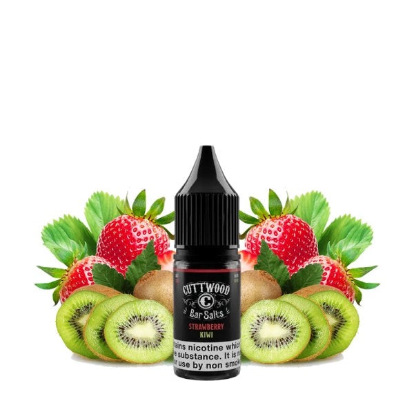 Strawberry Kiwi Nic Salts 10ml - Bar Salts by Cuttwood