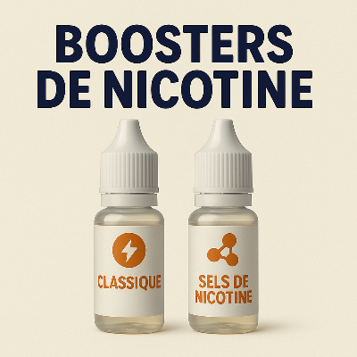 Booster nicotine 10ml – ajouter de la nicotine à son e-liquide