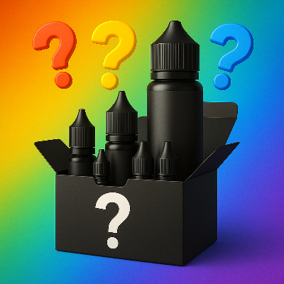 Pack mystère e-liquides – sélection surprise de saveurs variées