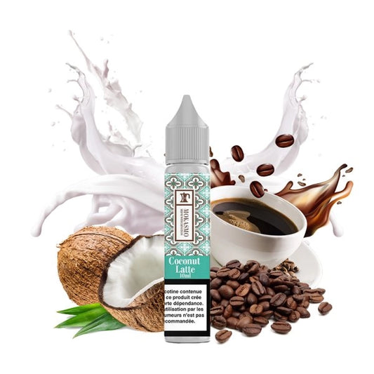 Coconut Latte Sel de Nicotine 10ml - Aisu Mokasmo by Zap Juice
