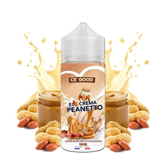 El Crema Peanetto 0mg 100ml - Ce' Good