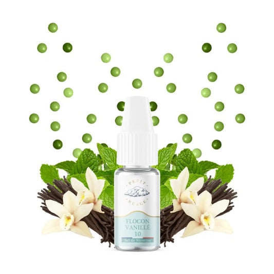 Flocon Vanillé Nic Salts 10ml - Petit Nuage