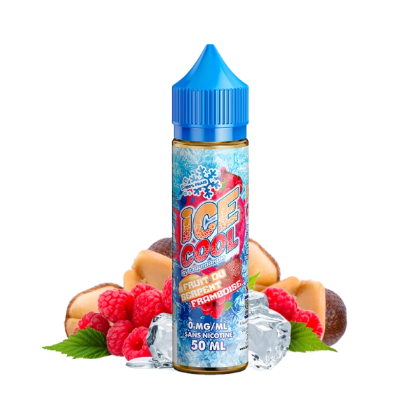 Fruit du serpent framboise 0mg 50ml - Ice Cool by Liquidarom