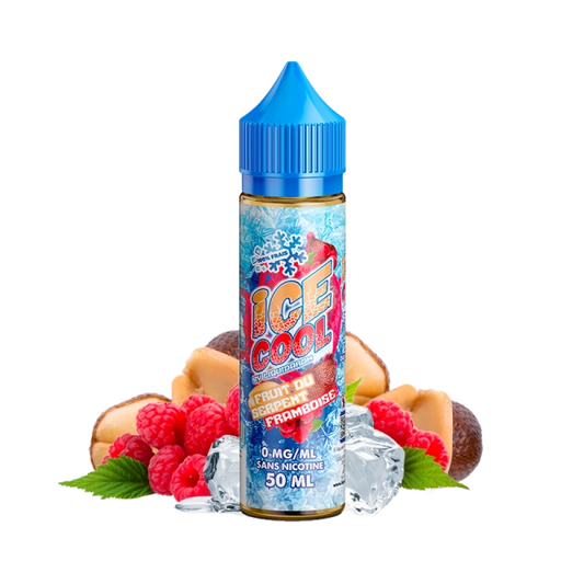 Fruit du serpent framboise 0mg 50ml - Ice Cool by Liquidarom