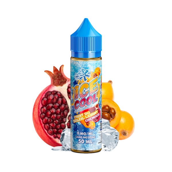 Fruit du soleil levant grenade 0mg 50ml - Ice Cool by Liquidarom