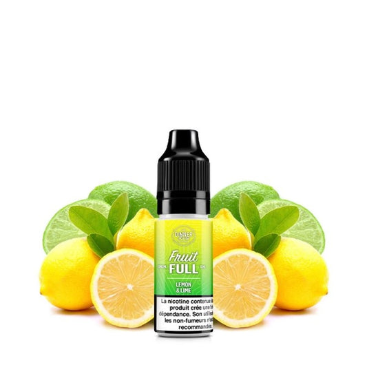 Lemon Lime Nic Salts 10ml - Fruit Full by Dinner Lady