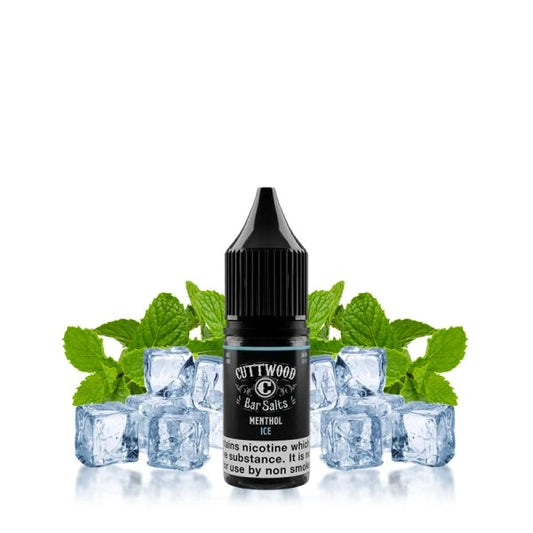 Menthol Ice Nic Salts 10ml - Bar Salts by Cuttwood