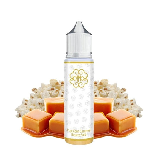 Popcorn Caramel Beurre Salé 50ml 0mg - DotMod