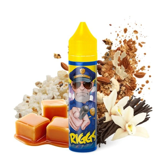 Riggs 0mg 50ml - Cop Juice by Eliquid France