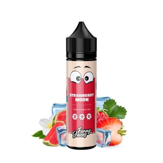 Strawberry Moon 0mg 50ml - Funny Juices
